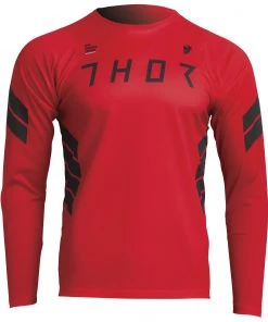 Thor Assist Sting Long Sleeve MTB Jersey -Thor Motocross Sales thor assist sting mtb jersey red 2 scaled