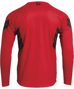 Thor Assist Sting Long Sleeve MTB Jersey -Thor Motocross Sales thor assist sting mtb jersey red 3 scaled