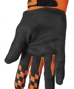 Thor Draft Gloves -Thor Motocross Sales thor draft gloves black orange 3