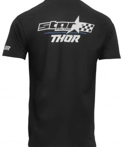 Thor Star Racing Champ T-Shirt -Thor Motocross Sales thor fleec starracn chmp black 7 scaled