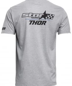 Thor Star Racing Champ T-Shirt -Thor Motocross Sales thor fleec starracn chmp grey 3 scaled