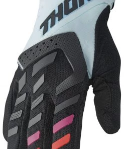 Thor Spectrum Women's Gloves 12 Thor Spectrum Women's Gloves -Thor Motocross Sales thor glove wmn spect bk mt 6 scaled