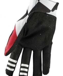 Thor Hallman Mainstay Glove -Thor Motocross Sales thor hallman mainstay glove yellow checker 7