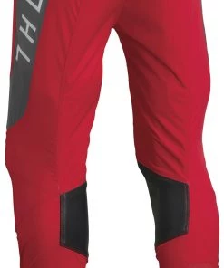 Thor Prime Rival Pants -Thor Motocross Sales thor prime rival pants red charcoal 4 scaled