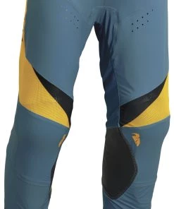 Thor Prime Rival Pants -Thor Motocross Sales thor prime rival pants teal yellow 3 scaled