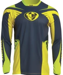 Thor Pulse 04 LE Jersey 16 Thor Pulse 04 LE Jersey -Thor Motocross Sales thor pulse04 le jersey navy yellow lime 4 scaled