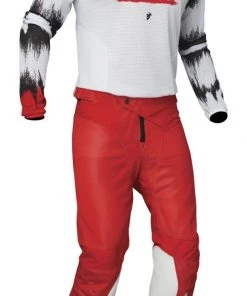 Thor Pulse Air Rad Pants -Thor Motocross Sales thor pulse air rad pants white red 10