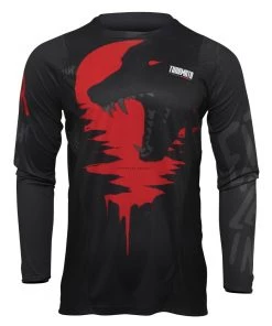 Thor Pulse Counting Sheep Jersey 6 Thor Pulse Counting Sheep Jersey -Thor Motocross Sales thor pulse counting sheep jersey black red 6