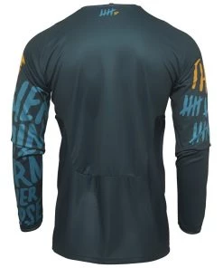 Thor Pulse Counting Sheep Youth Jersey -Thor Motocross Sales thor pulse counting sheep youth jersey grey green 7