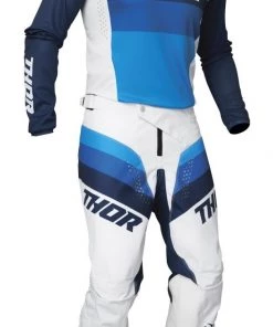 Thor Pulse Racer Pants -Thor Motocross Sales thor pulse racer pants white navy 10