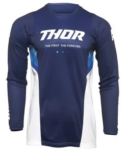 Thor Pulse React Jersey 10 Thor Pulse React Jersey -Thor Motocross Sales thor pulse react jersey navy white 6
