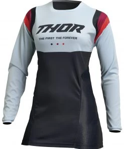 Thor Pulse Rev Women's Jersey -Thor Motocross Sales thor pulse rev womens jersey black light mint 2 scaled