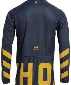 Thor Pulse Vaper Jersey -Thor Motocross Sales thor pulse vaper jersey navy yellow 5 scaled