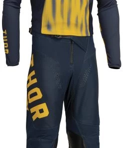 Thor Pulse Vaper Jersey -Thor Motocross Sales thor pulse vaper jersey navy yellow 6 scaled