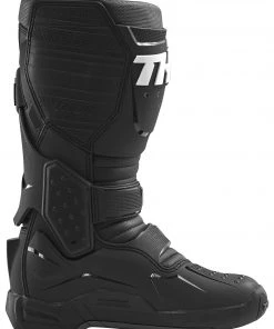 Thor Radial MX Boots Black / 12 [Open Box] -Thor Motocross Sales thor radial mx boots black12 open box black 7 scaled