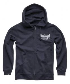 Thor Star Racing Fleece Hoody -Thor Motocross Sales thor star racing fleece hoody navy 2