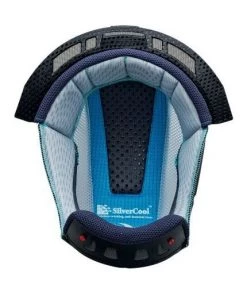 Thor Verge Helmet Liner Grey/Blue / 2XL [Open Box]