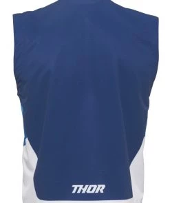 Thor Warmup Vest -Thor Motocross Sales thor warmup vest navy white 9