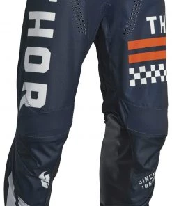 Thor Youth Pulse Combat Pants -Thor Motocross Sales thor youth pulse combat pants midnight white orange 3 scaled
