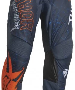 Thor Youth Sector Gnar Pants -Thor Motocross Sales thor youth sector gnar pants midnight orange 4 scaled